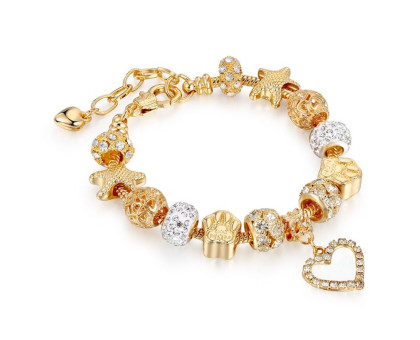 Apyrankė Karoliukai Gold 5962; 17-20cm