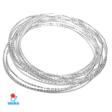 Sidabruota apyrankė 10 žiedų; 20cm