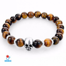 Apyrankė su akmenimis Skull-18; 19cm