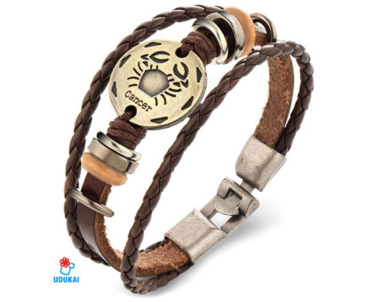 Apyrankė zodiako ženklas Vėžys Cancer; 19cm