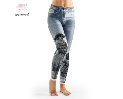 Tamprės leginsai BaltaAvytė 011C; S, M, L