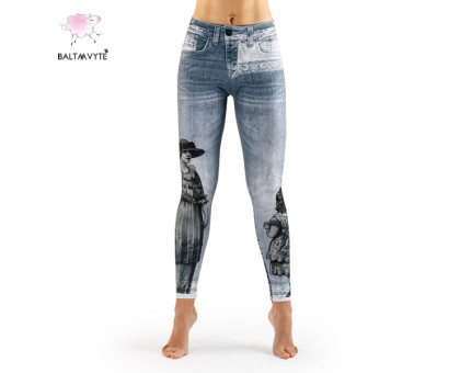 Tamprės leginsai BaltaAvytė 011C; S, M, L