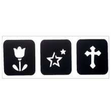 Trafaretas Tattoo 93305; 9x3cm