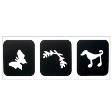 Trafaretas Tattoo 93309; 9x3cm