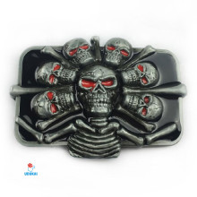 Diržo sagtis Skulls-3602; 7.2x9.6cm