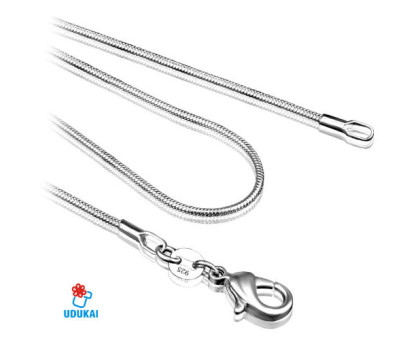 Grandinėlė sidabruota Aime 441; 45cm