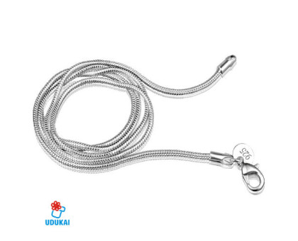 Grandinėlė sidabruota Aime 441; 45cm