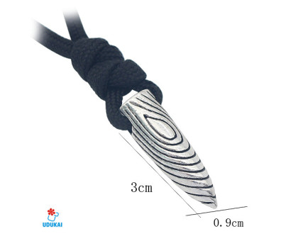 Kaklo pakabukas Vilko kulka; 30x9mm