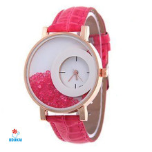 Laikrodis Crystal Pink; kvarcinis