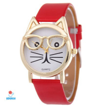 Laikrodis Kitty Red; kvarcinis