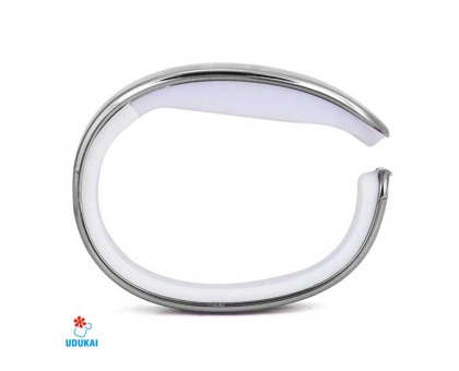 Laikrodis apyrankė Mirror Silver White; LED