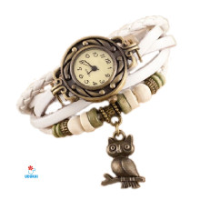 Laikrodis apyrankė Balta Pėlėda; kvarcinis