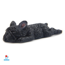 Magnetukas Prancūzų buldogas juodas; 5.2x2.7cm