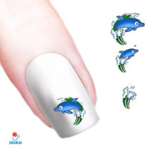 Lipdukai nagams Delfinai 011