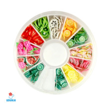 Dekoracijos nagų puošybai Fruit 3D; 3-5mm