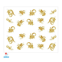 Lipdukai nagams Auksinis ornamentas 151