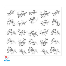 Lipdukai nagams Sidabrinis ornamentas 154