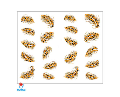 Lipdukai nagams Plunksnos 5