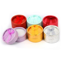 Dovanų dėžutė apvali; 5.5x3.5cm