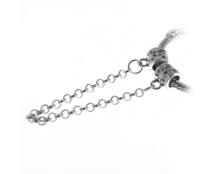 Karoliukai su grandinėlė G1002; 4.5/7mm