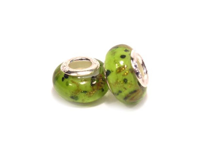 Karoliukas stiklinis Color 2063; 5/13mm