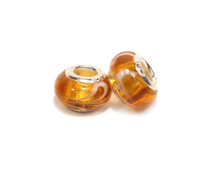 Karoliukas stiklinis Color 2070; 5/13mm