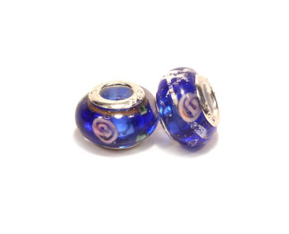 Karoliukas stiklinis Color 2080; 5/13cm