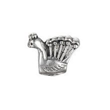 Karoliukas metalinis Povas 1008; 4.5/8x12mm