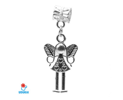 Karoliukas metalinis Pepė 2061; 4.5/21x15mm