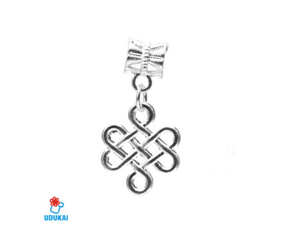 Karoliukas metalinis Ornamentas 2064; 4.5/18x14mm