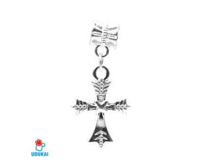 Karoliukas su pakabuku Kryžius 2038; 4.5/6x20mm