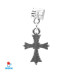 Karoliukas su pakabuku Kryžius 2038; 4.5/6x20mm