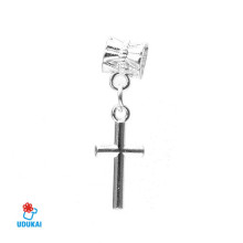 Karoliukas metalinis Kryžiukas 2083; 4.5/19x19mm