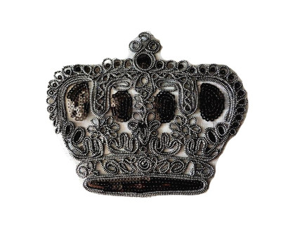 Antsiuvas prisiuvamas Karūna; 24x16cm