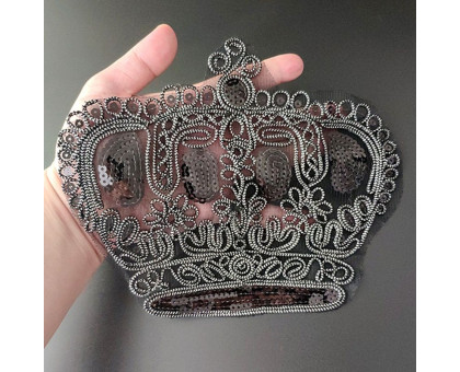 Antsiuvas prisiuvamas Karūna; 24x16cm