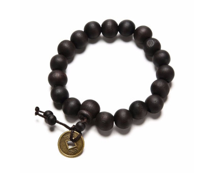 Apyrankė Wood Buddha; 19-20cm