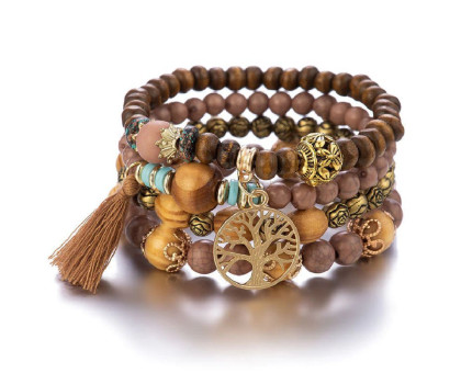 Apyrankės Bohemia Tree Brown; 19-20cm