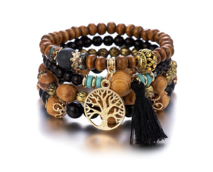 Apyrankės Bohemia Tree Black; 19-20cm