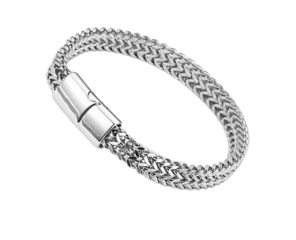 Apyrankė Magnetukas Silver Brade sidabro spalvos; 21cm, 23cm