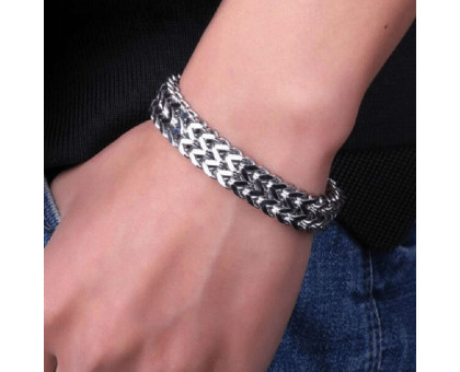 Apyrankė Magnetukas Silver Brade sidabro spalvos; 21cm, 23cm