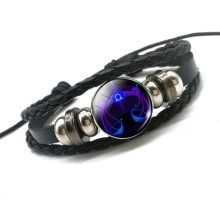 Apyrankė zodiako ženklas Svarstyklės Libra Glow; universalaus dydžio