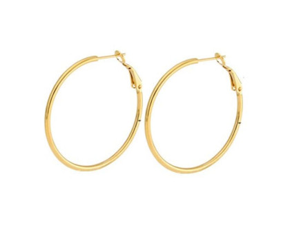 Auskarai Ring Circle Gold, 2vnt; 2.1cm, 2.7cm, 3.2cm, 3.6cm, 4.1cm, 4.8cm