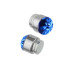 Auskarai magnetiniai Magnet Blue, 2vnt; 5mm, 6mm, 7mm