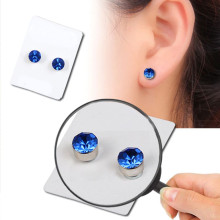 Auskarai magnetiniai Magnet Blue, 2vnt; 5mm, 6mm, 7mm