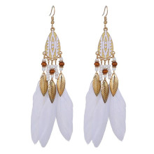 Auskarai Bohema Plunksnos 020; 2vnt