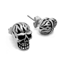 Auskarai Kaukolės Ugninės; 2vnt