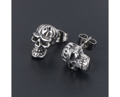 Auskarai Kaukolės Ugninės; 2vnt