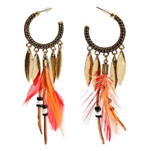 Auskarai Bohema Plunksnos 735; 2vnt