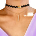 Kaklo juostelė Choker 3769; 1cm