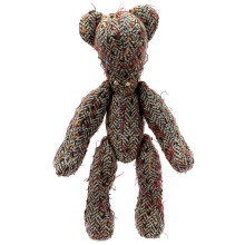 Kolekcinis rankų darbo meškiukas Lars; 21x38cm